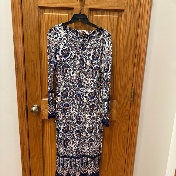 Tory Burch Chrissy Dress, Madura Knit B Ocean Mist, SZ XL, NWT - Picture 5 of 11